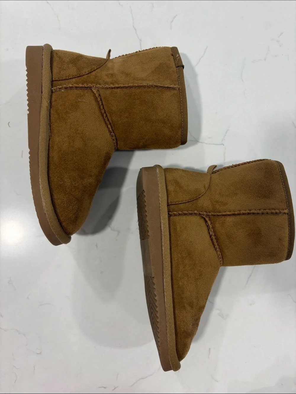 Kids Classic Cozy Winter Boots - Chestnut Brown